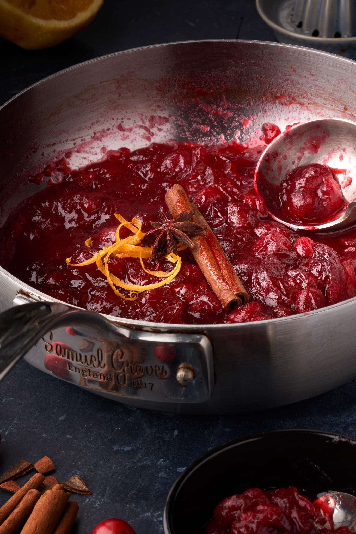 homemade cranberry sauce