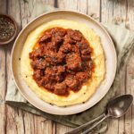 photo of Goulash alla triestina set in a rustic setting