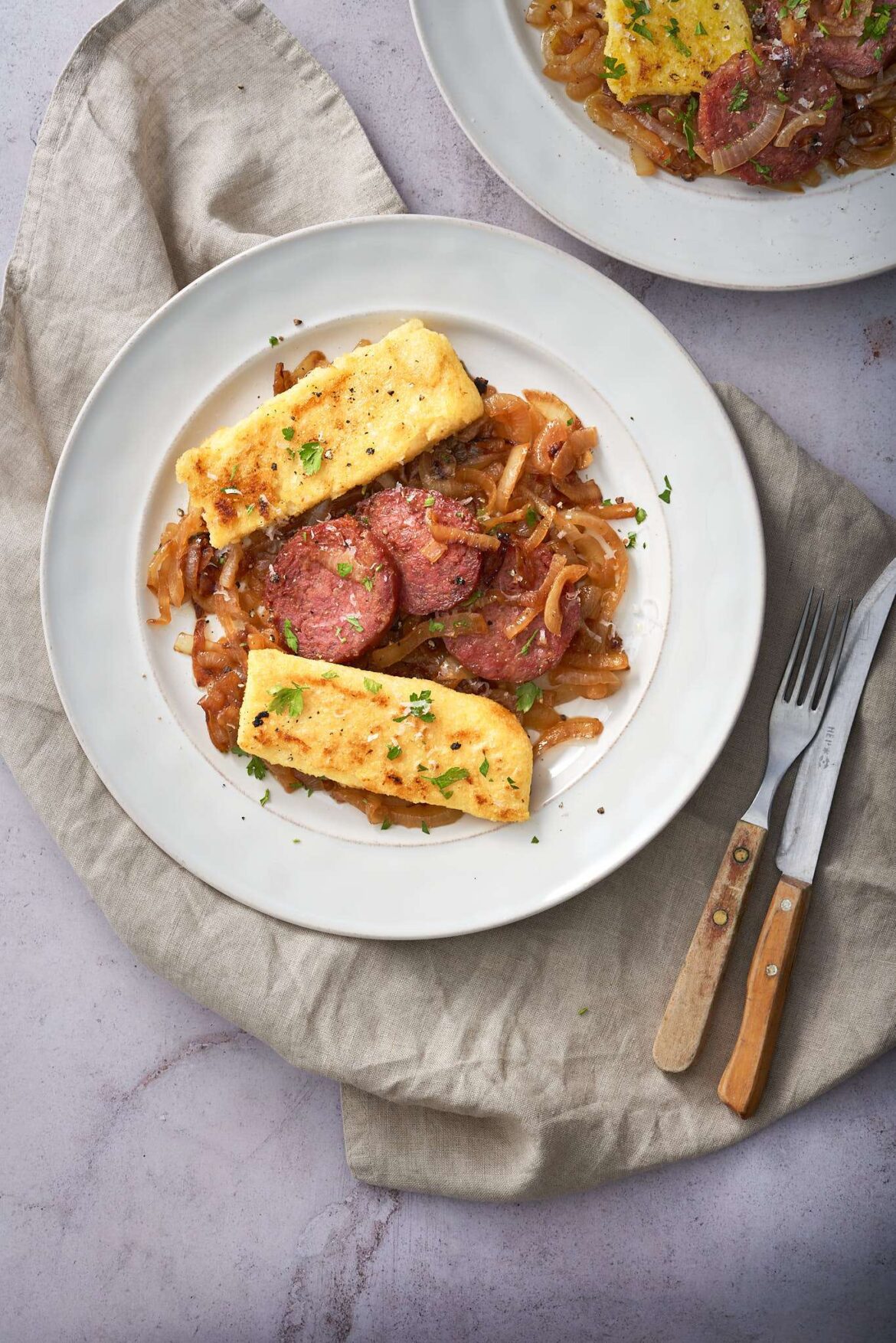 salame-in-aceto-con-polenta