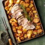 Friulian loin of pork with roast potatoes