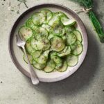 Hungarian cucumber salad