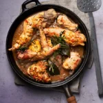 photo of Coniglio in Umido blanco a rich Italian stew cooked in white wine