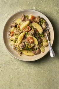 image of O ruot’ ‘o furn, a Neapolitan Easter lamb dish from Napoli, Italy