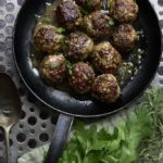 image of Polpettine Pasquali Trentino Easter Meatballs) which are served as an Italian Easter treat