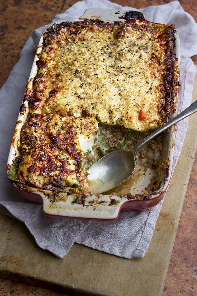 Easter Lamb Lasagne with Spinach Pasta - Regional Italian Food