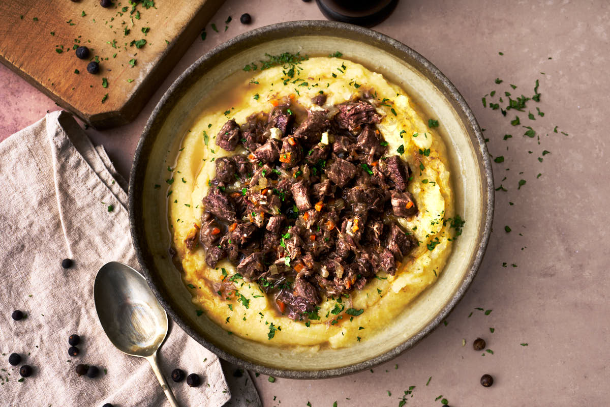 Friuli Wild Boar with Polenta