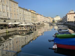Image of Trieste harbour
